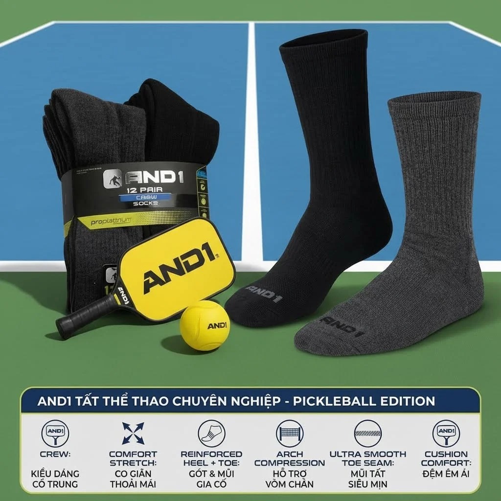 AND1 7 AND1 sports socks