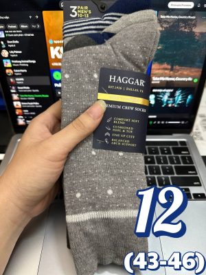 Haggar Premium Crew  12