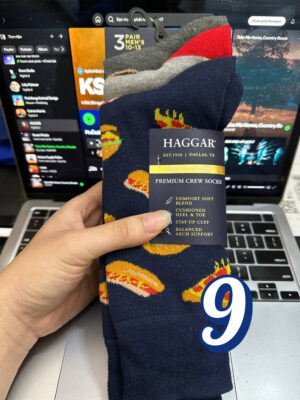Haggar Premium Crew 9 | Size: 40.5 - 47