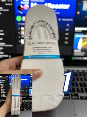 CK (Women) - Lightweight Sneaker Liner - Moisture Wicking 1