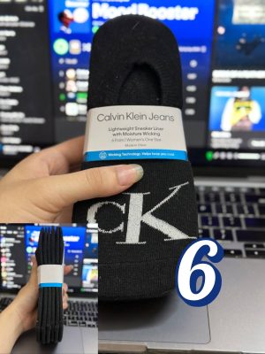 CK (Women) - Lightweight Sneaker Liner -  Moisture Wicking 6