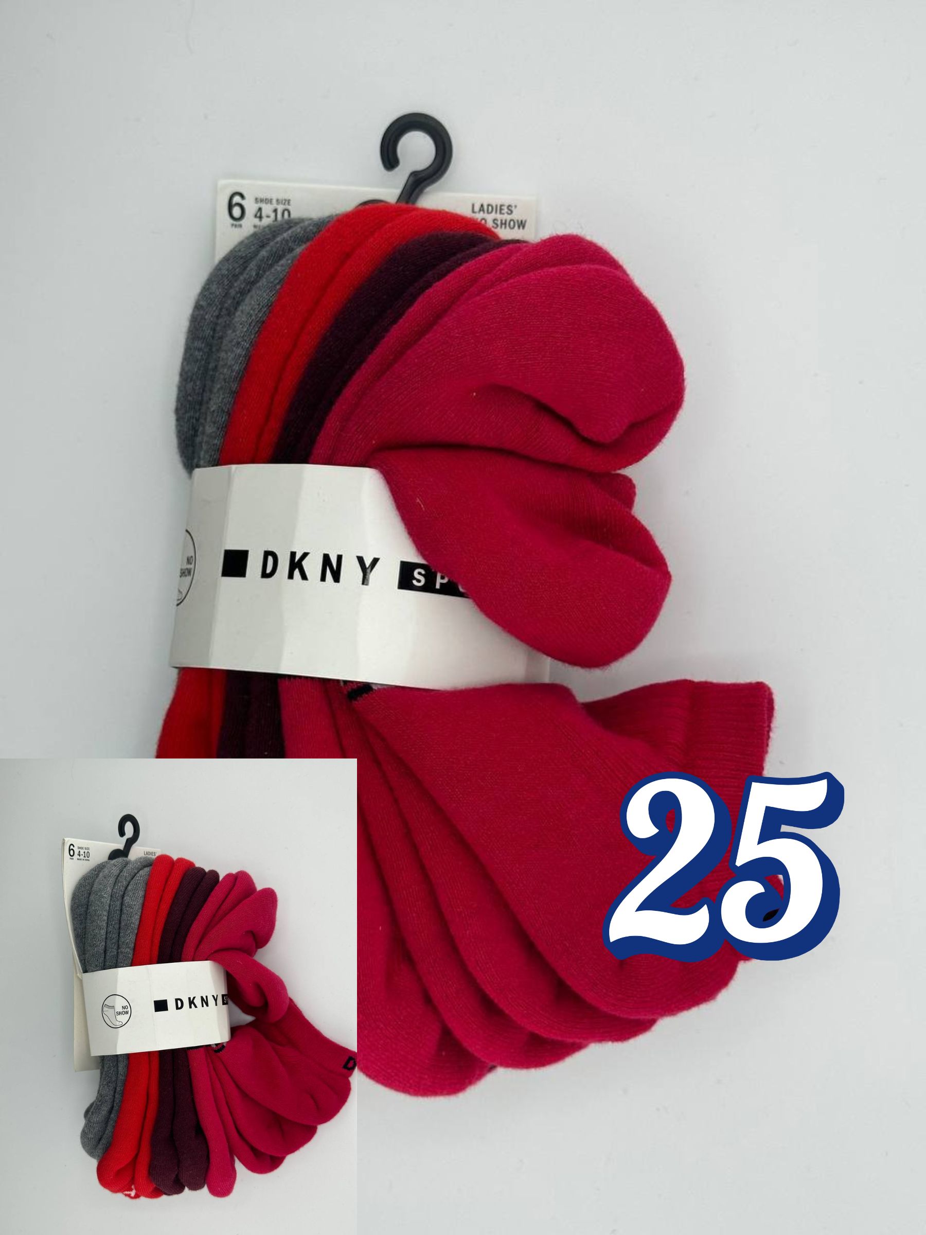 DKNY Sport Women Lowcut No show 25