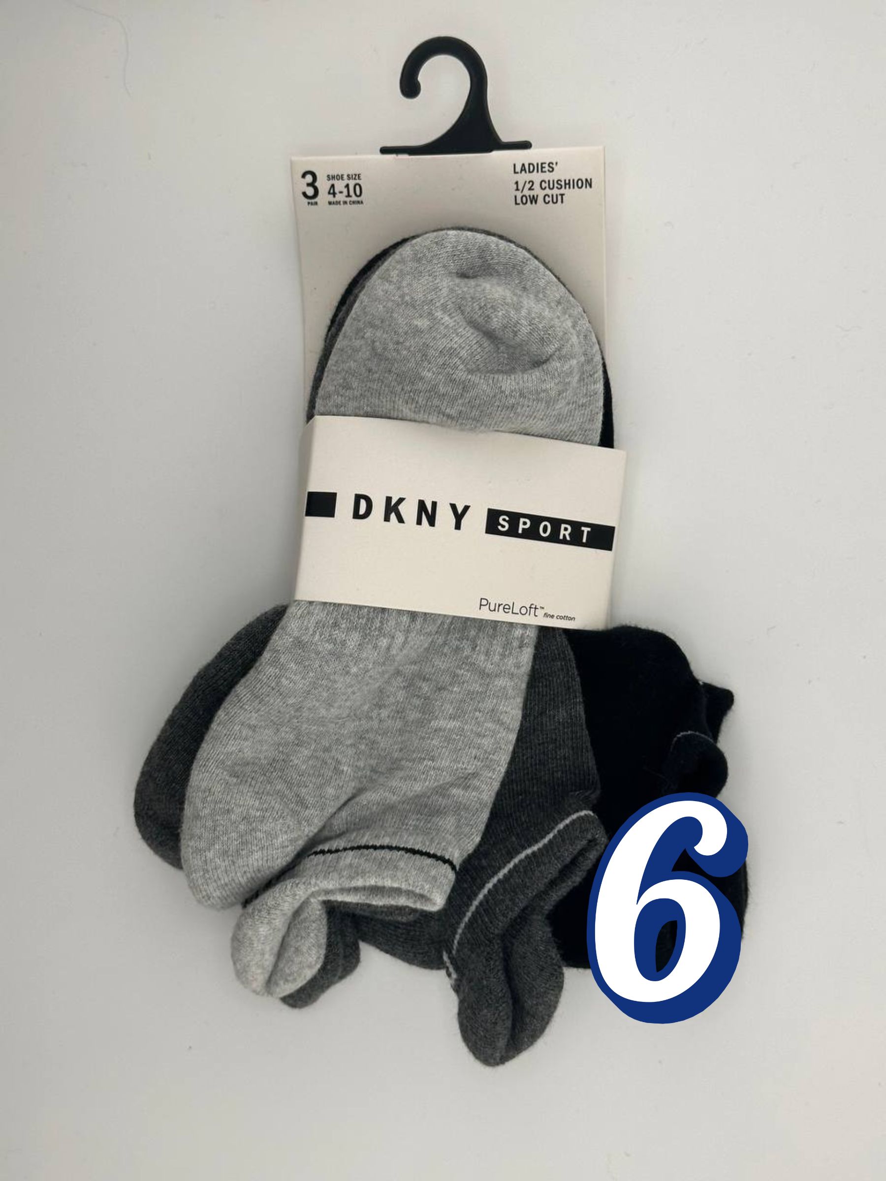 DKNY Sport Women Lowcut No show 6