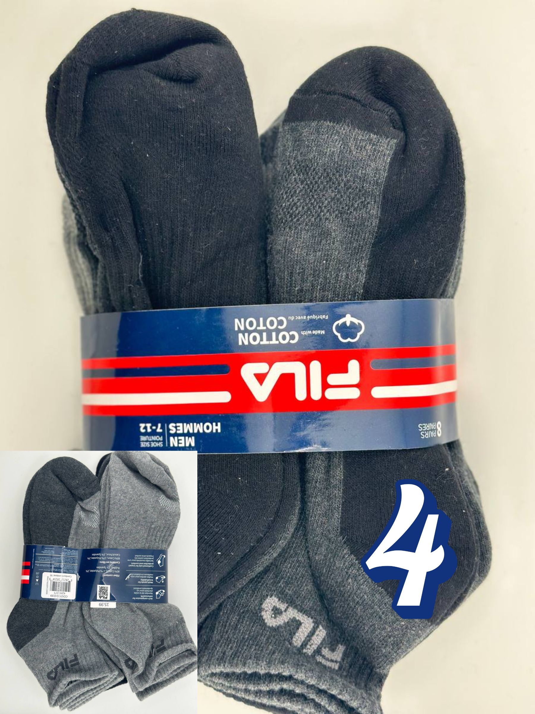 FILA Men Cushioned 4