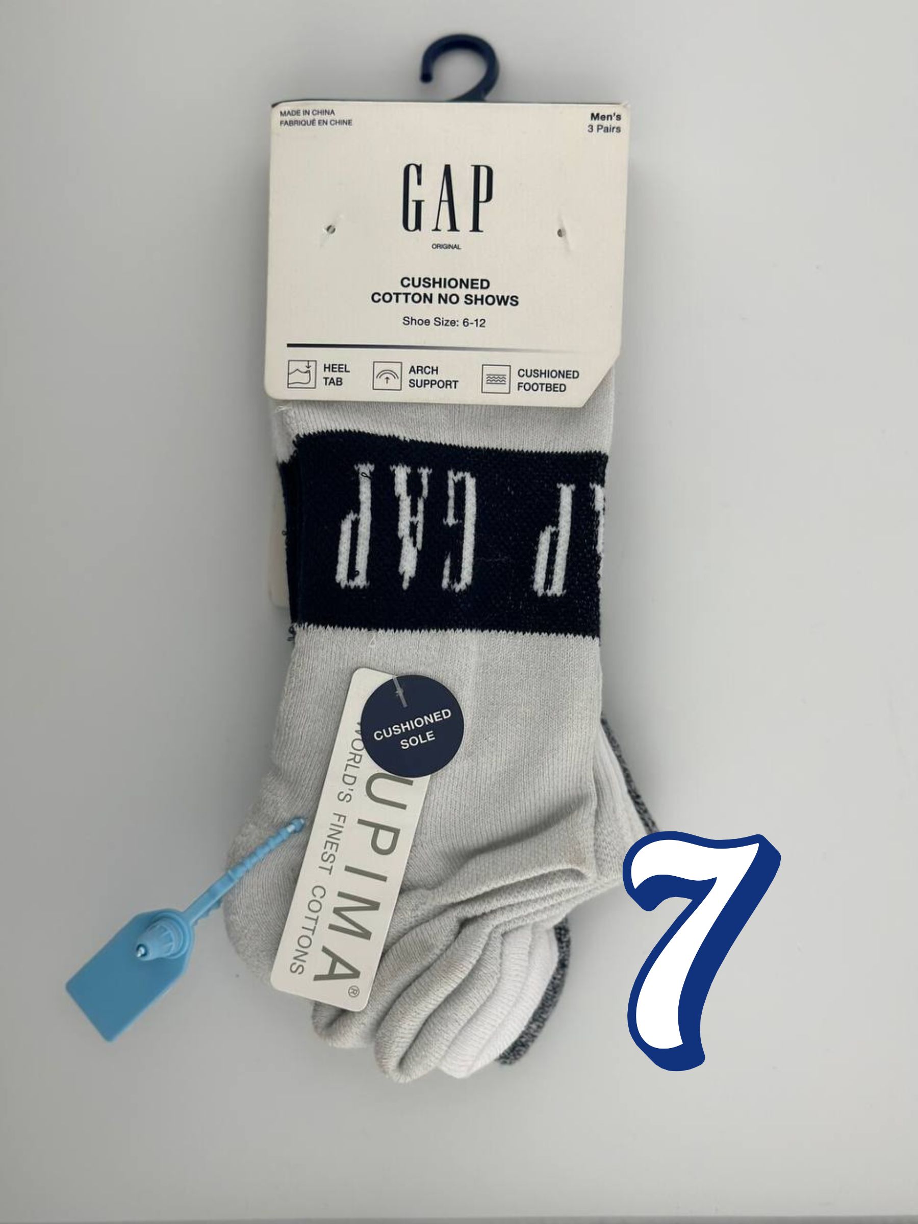 GAP Men's 7 GAP Men Cushioned 7