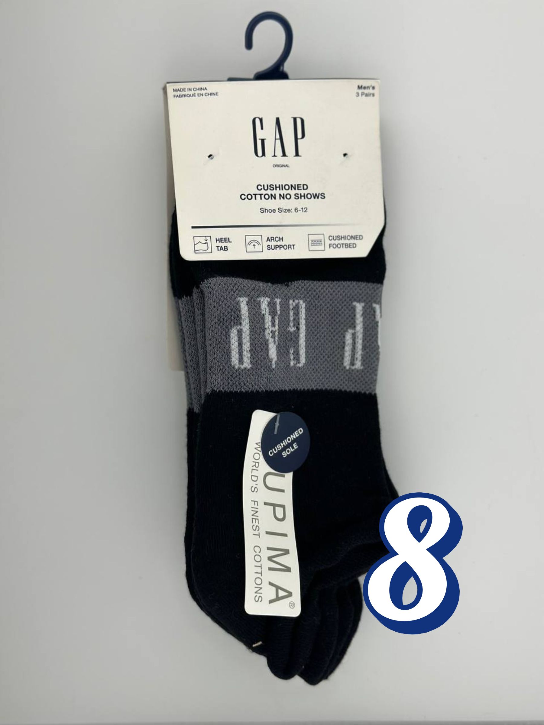 GAP Men's 8 GAP Men Cushioned 8