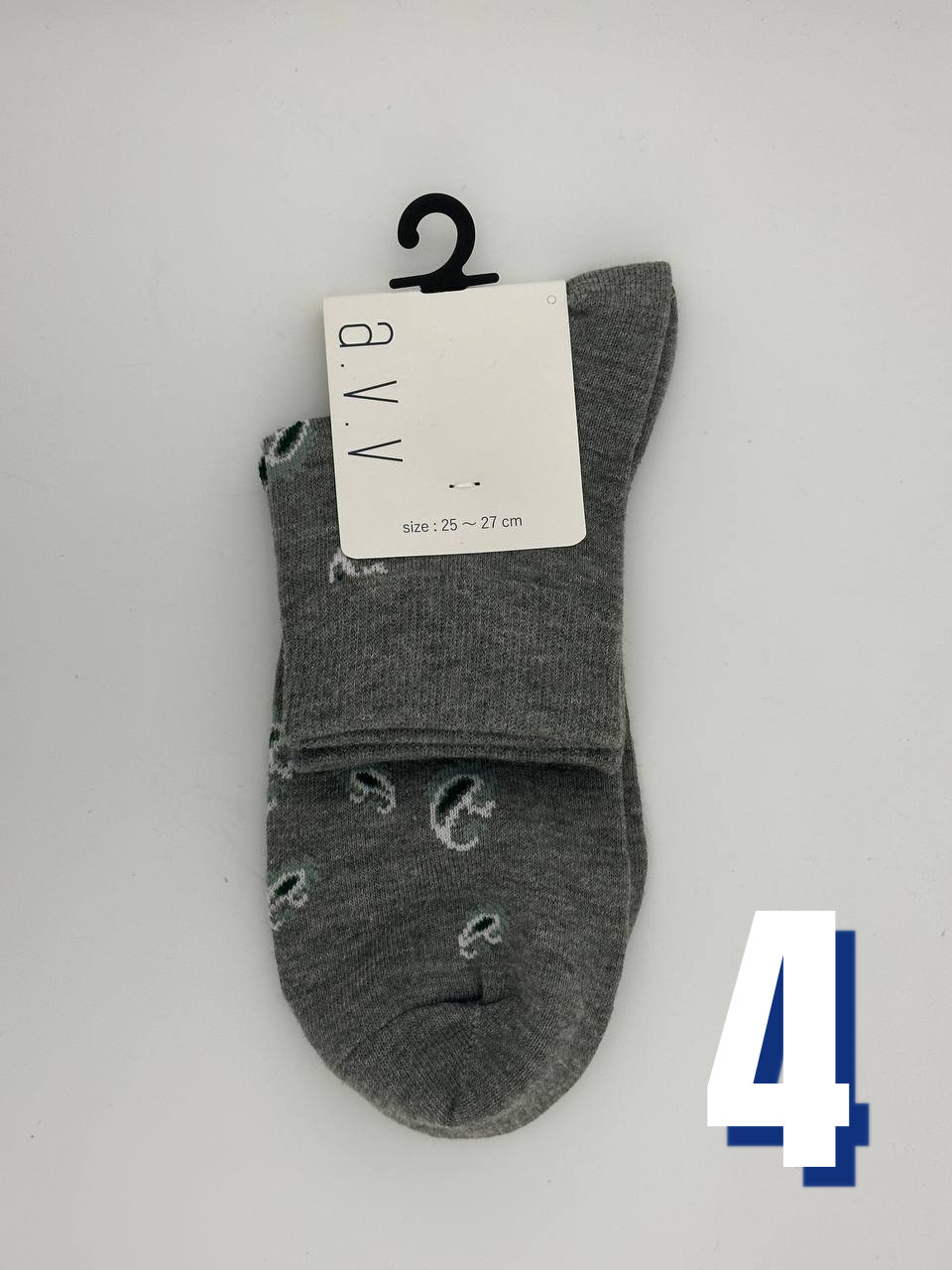 A.V.V Mens Crew Socks 4