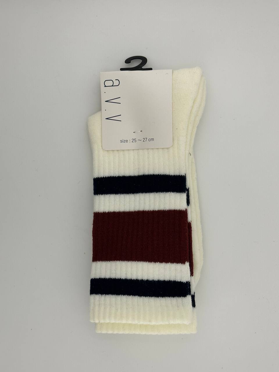 A.V.V Mens Stripe Cushion Crew 2