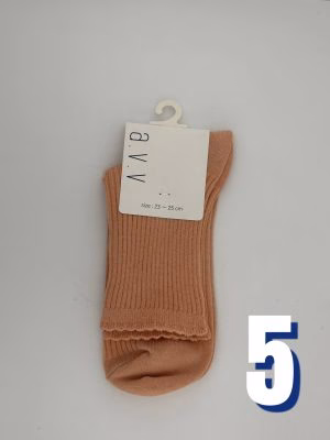 A.V.V Women’s Crew Socks 5 | Size: 35.5 - 39.5