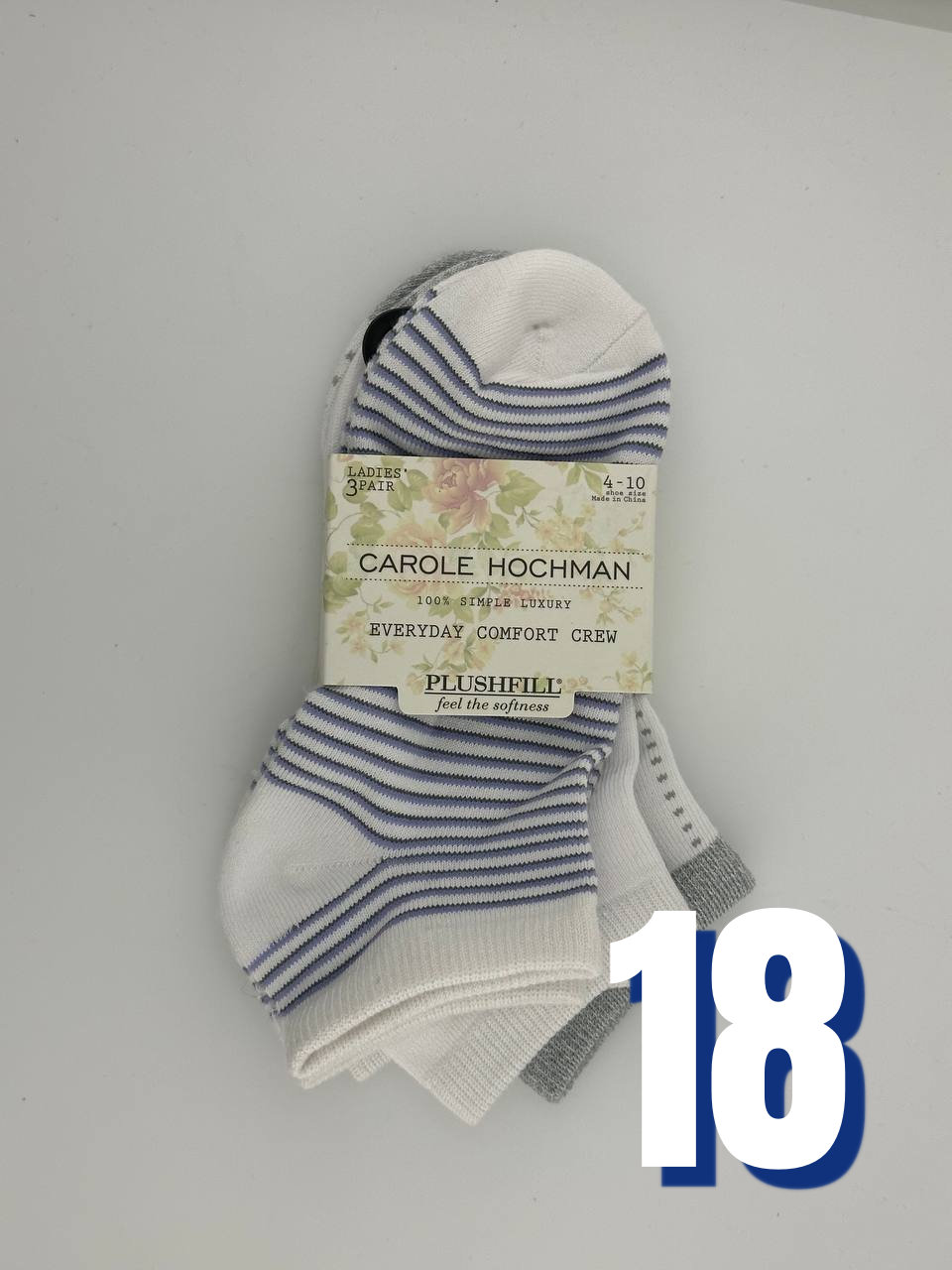 Carole Hochman Low cut Sample 18