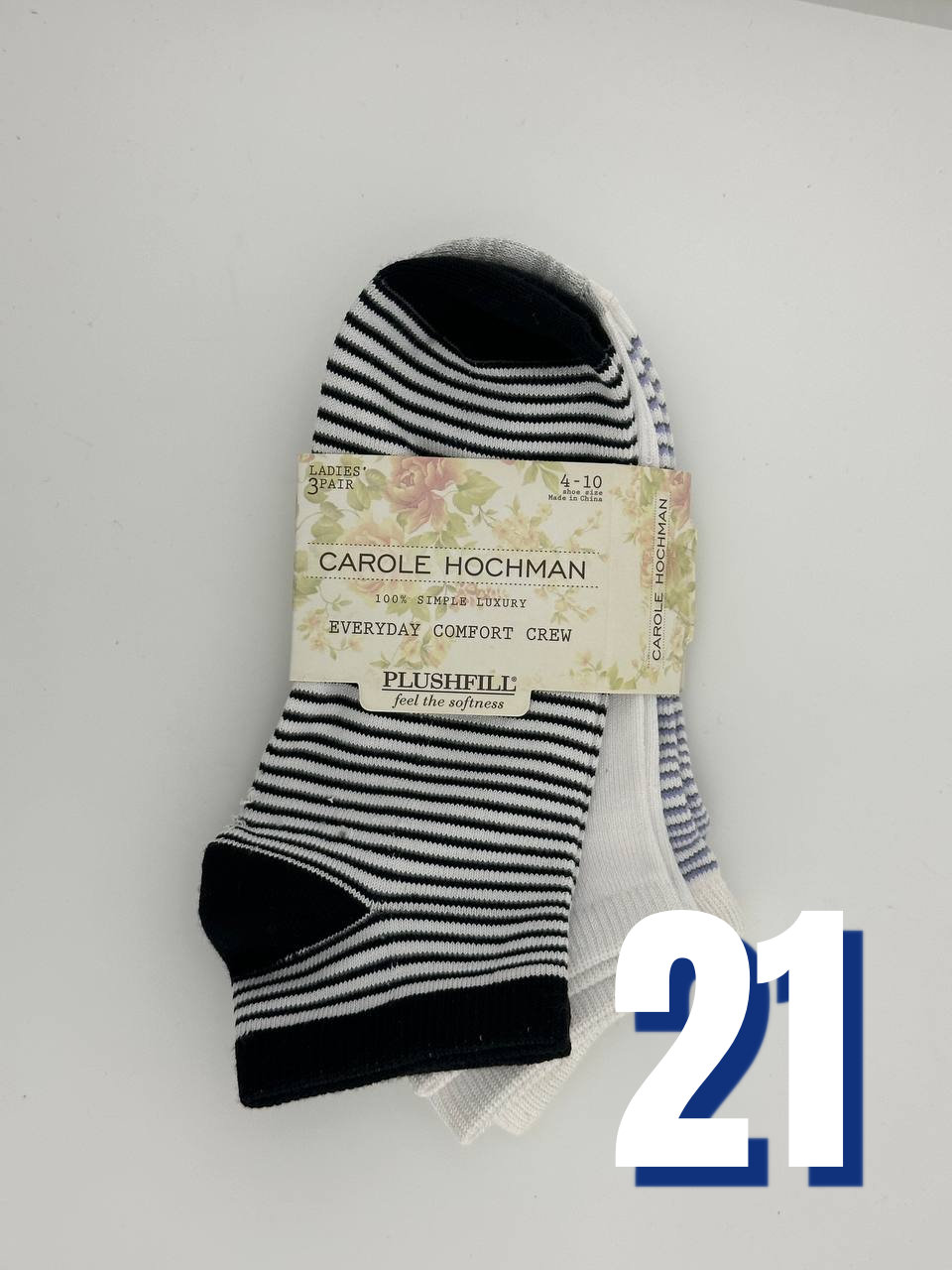 Carole Hochman Low cut Sample 21