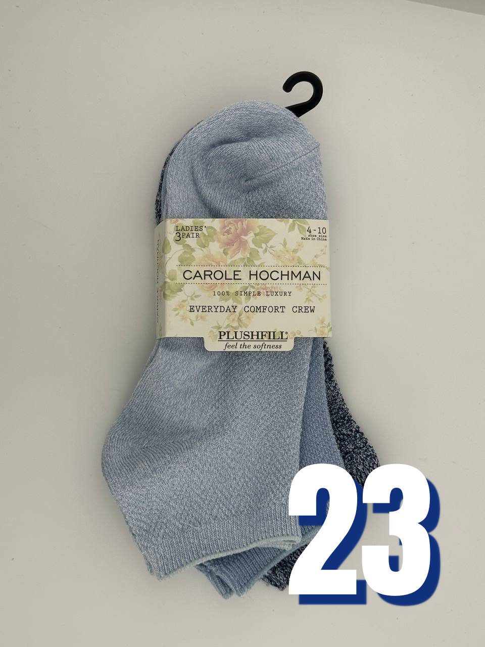 Carole Hochman Low cut Sample 23