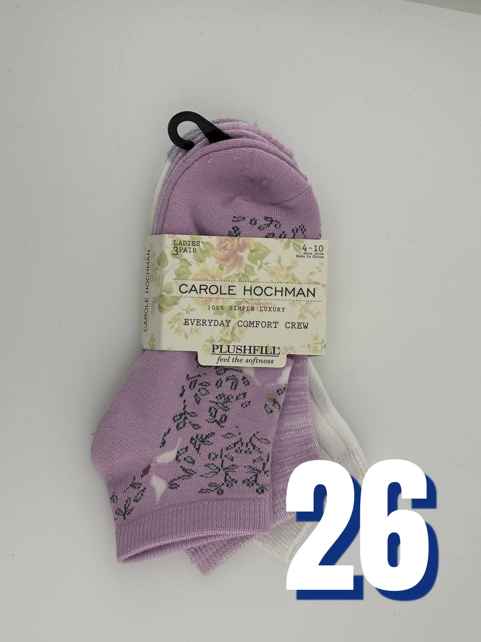 Carole Hochman Low cut Sample 26