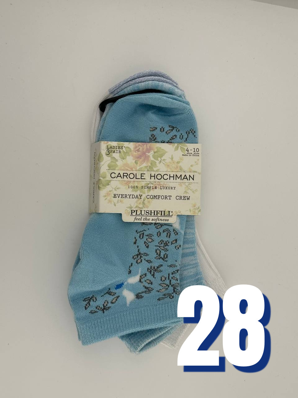 Carole Hochman Low cut Sample 28