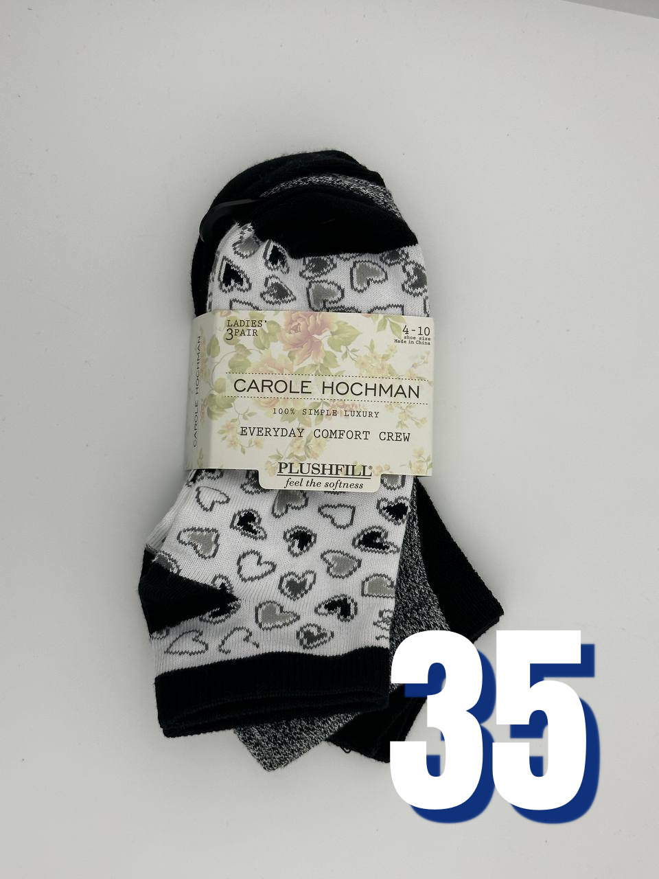 Carole Hochman Low cut Sample 35