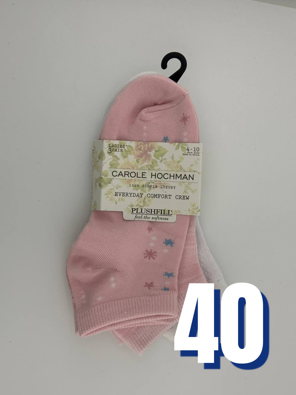 Carole Hochman Low cut Sample 40