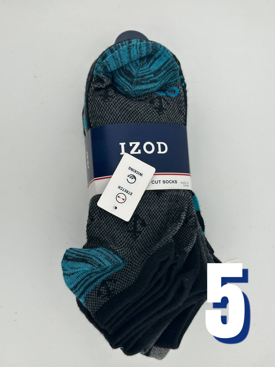 IZOD 10 Pair Low Cut Socks 5