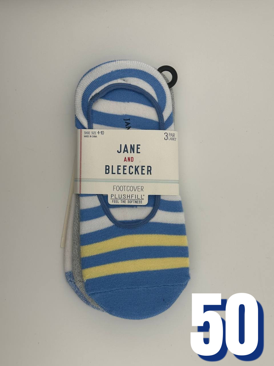 Jane and Bleecker Women Footcover 50
