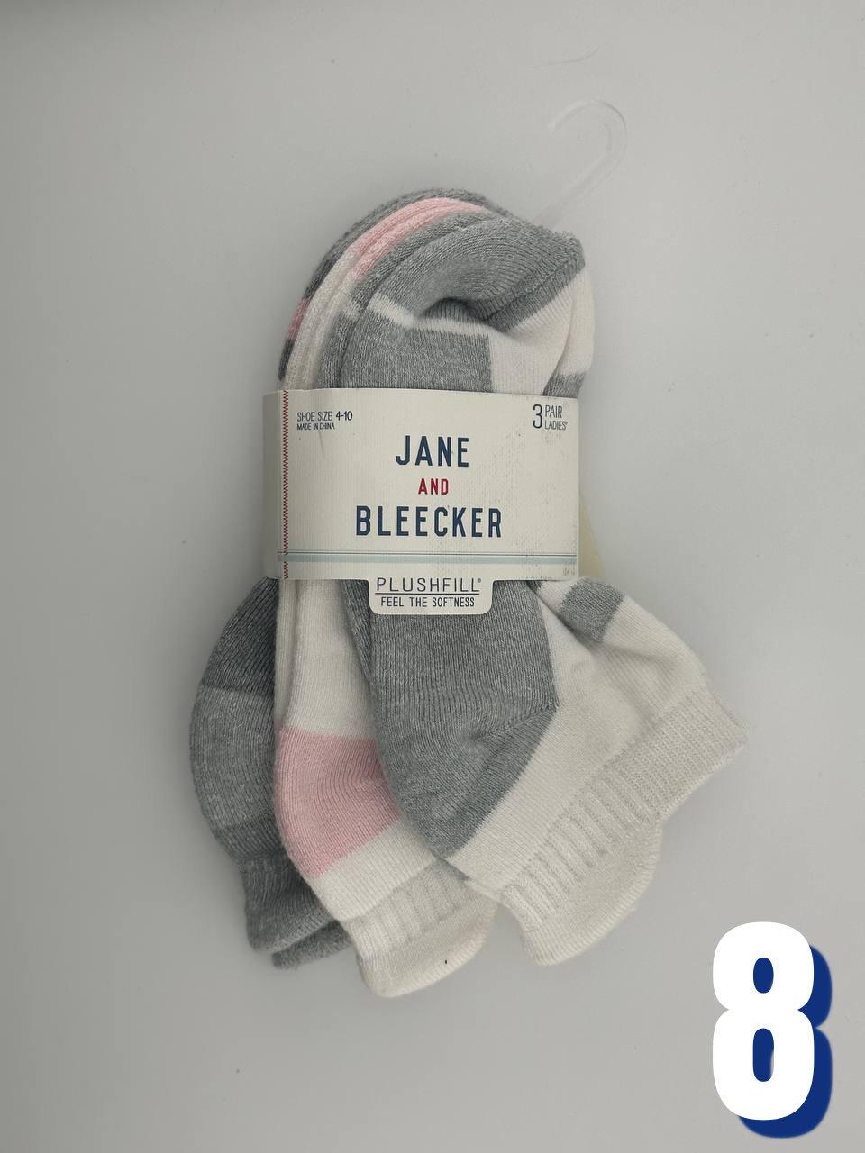 Jane and Bleecker Womens Low Cut Infused 8