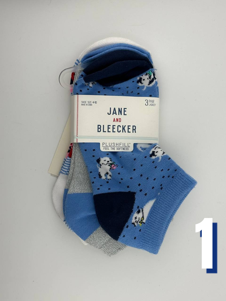 Jane and Bleecker Womens Low Cut Socks 1