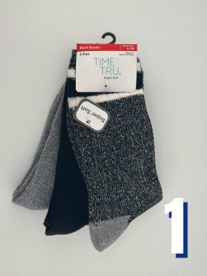 Time and Tru - Boot Socks 1