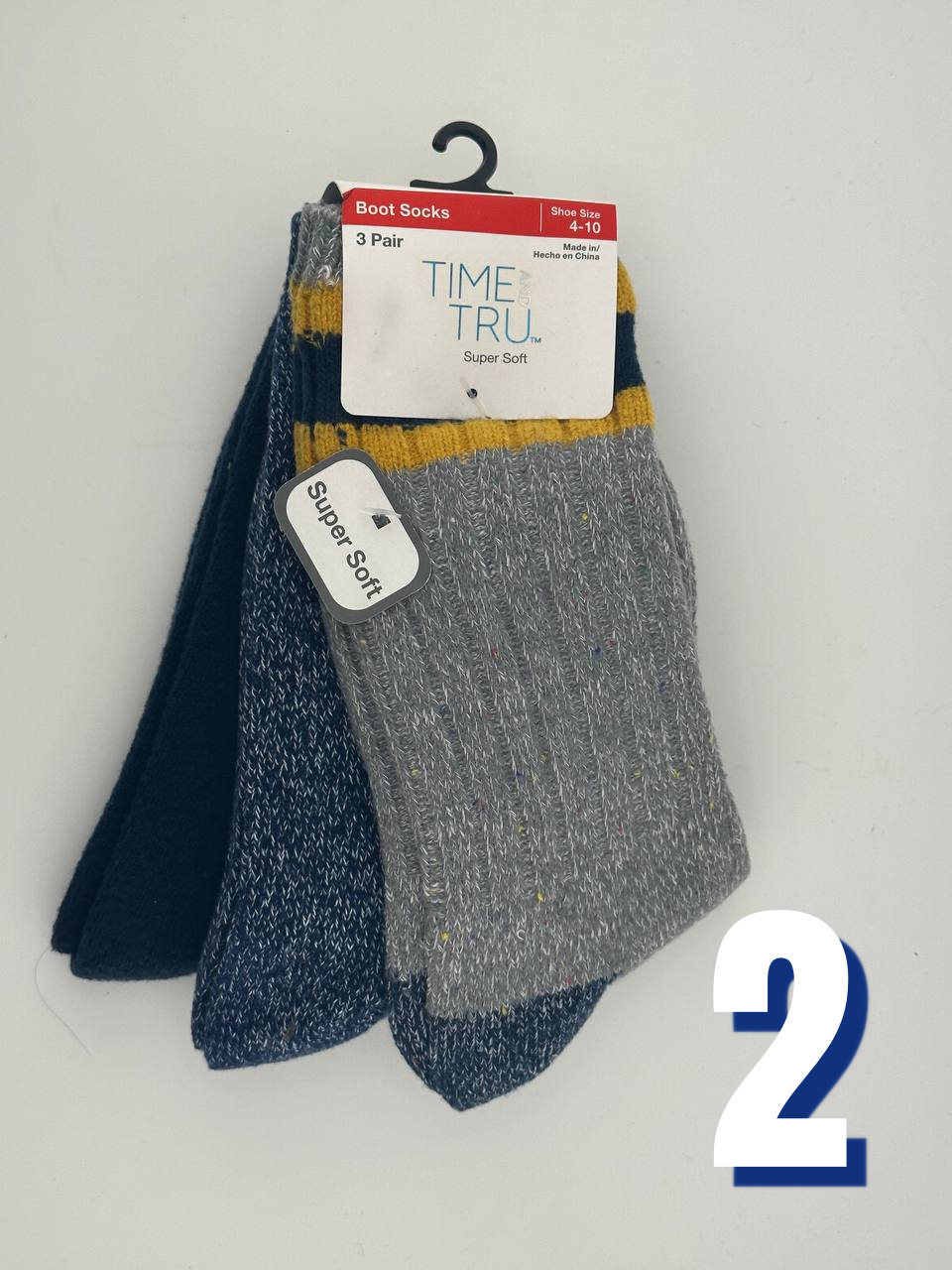 Time and Tru Boot Socks 2