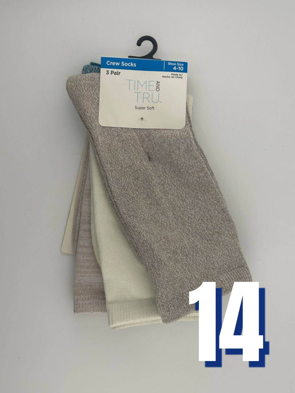Time and Tru Crew Socks 14
