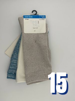 Time and Tru - Crew Socks 15
