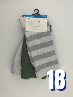 Time and Tru - Crew Socks 18