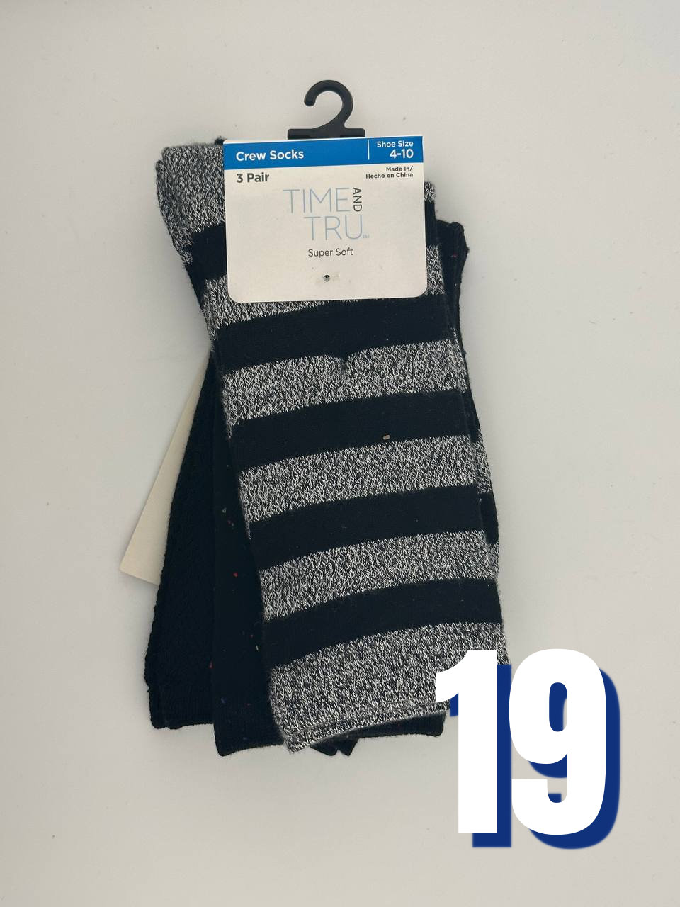 Time and Tru Crew Socks 19