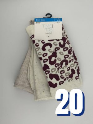 Time and Tru - Crew Socks 20