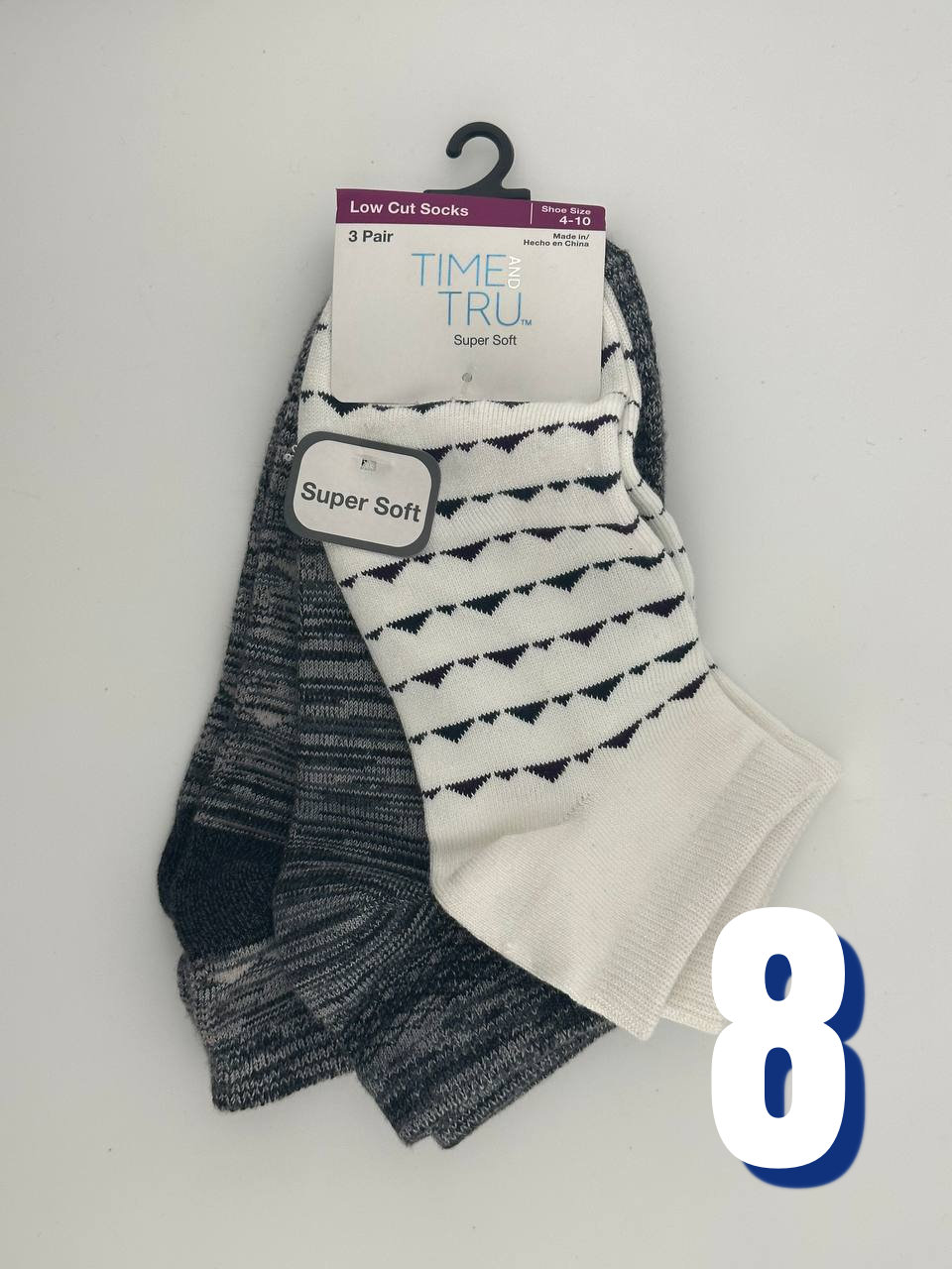 Time and Tru Low Cut Socks 8