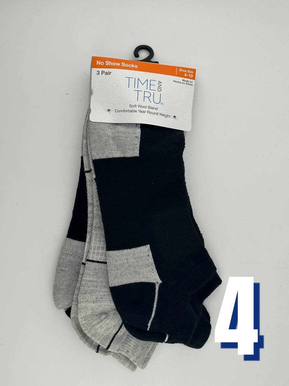 Time and Tru No Show Socks 4