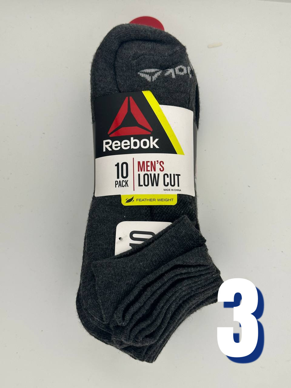 Reebok Mens Low Cut 10 Pack 3