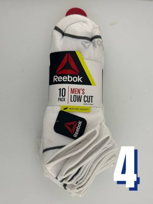 Reebok Men's Low Cut (10 Pack) 4