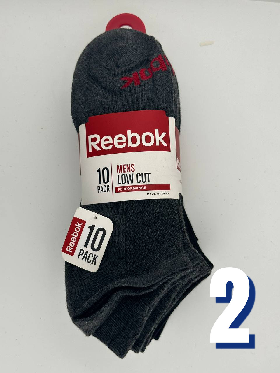 Reebok Mens Low Cut Performance 10 Pack 2