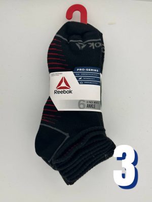 Reebok Men's Low Cut Pro-Series (6 Pack) 3
