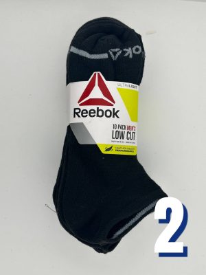 Reebok Men's Low Cut Ultralight (10 Pack) 2