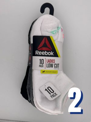 Reebok Women's Low Cut (10 Pack) 2