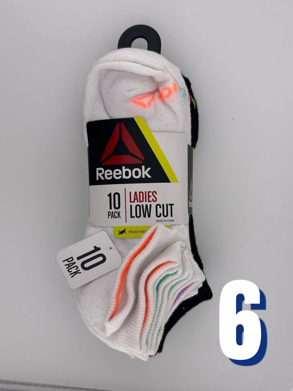 Reebok Womens Low Cut 10 Pack 6