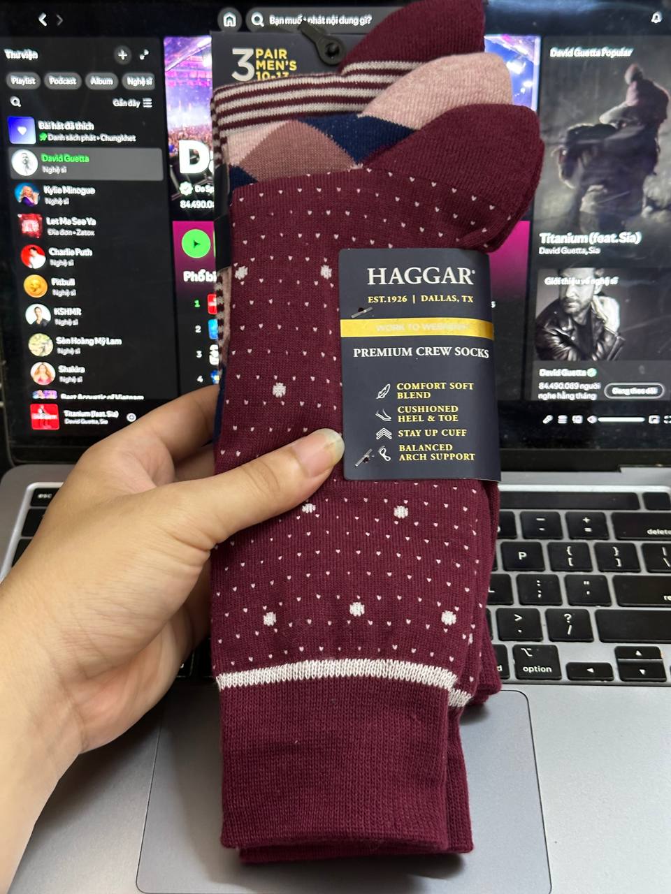 Haggar Premium Crew 15 | Size: 40.5 - 47 1 Haggar Premium Crew 15 | Size: 40.5 - 47